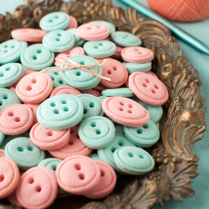 Vanilla Button Cookies - Just for Fun!